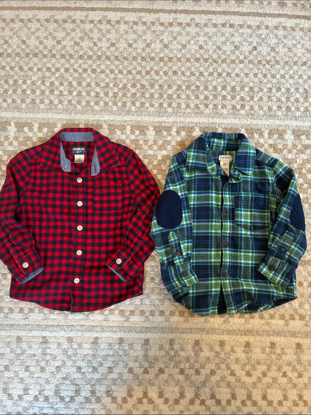 2T Flannel Shirt Bundle